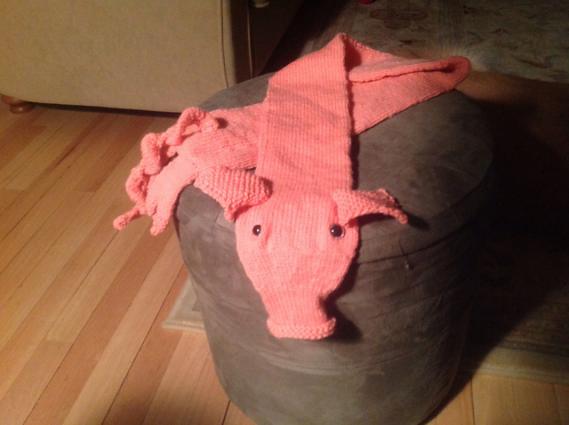 Oink scarf