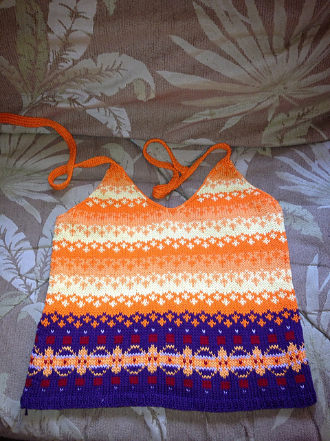 Sunkissed Halter Top by Fiona Ellis
