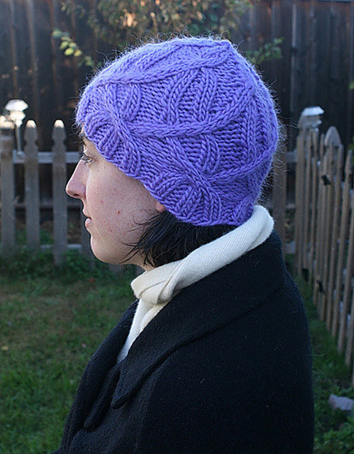 Oak Bark Cabled Hat