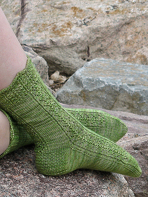 Ravelry: Siren Socks pattern by Kristi Schueler