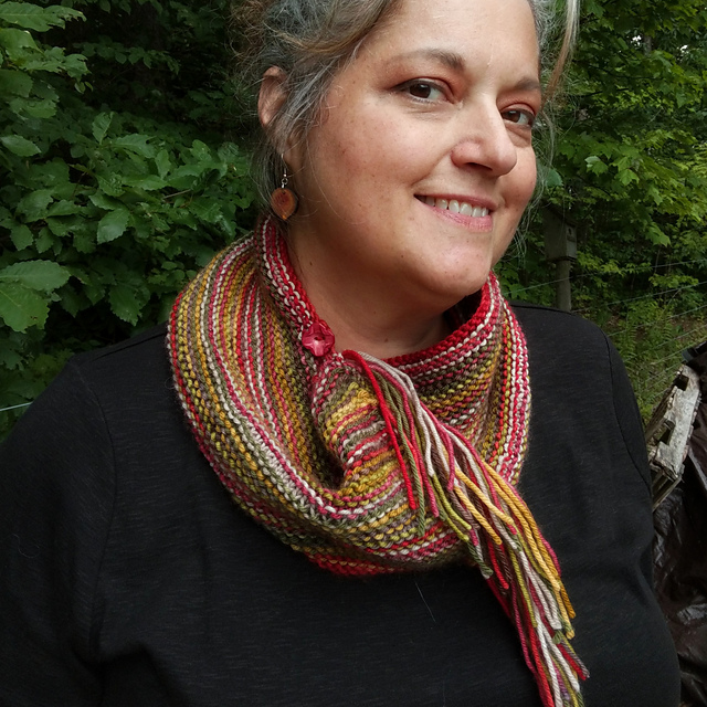 Funky Fringed Cowl
