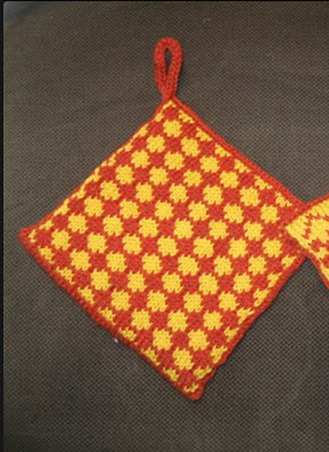 Knitted Potholder