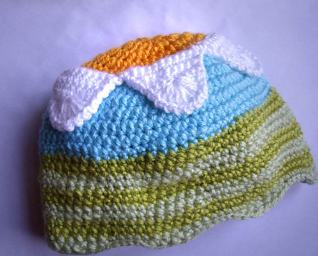 Daisy Baby Hat
