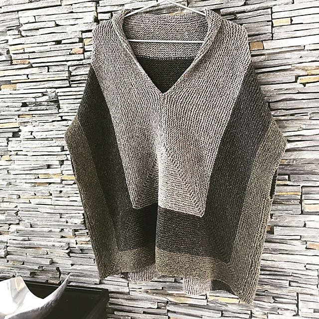 T shape jumper semilla mélange
