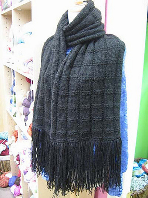 Windowpane Scarf
