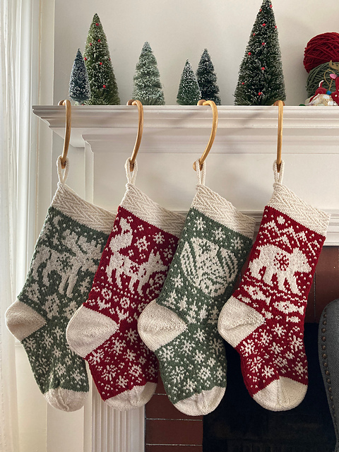 Woodland Stockings: Big Animals