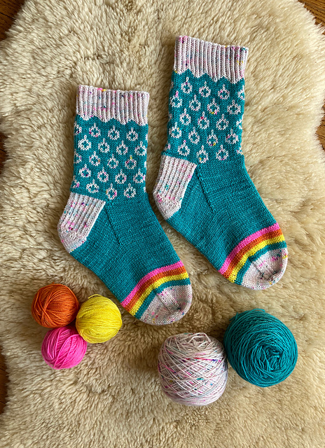 Rainburst Socks