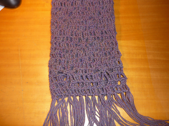 p.17 Crochet Motif Scarf