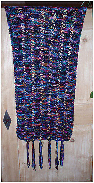 Easy Drop-Stitch Shawl 