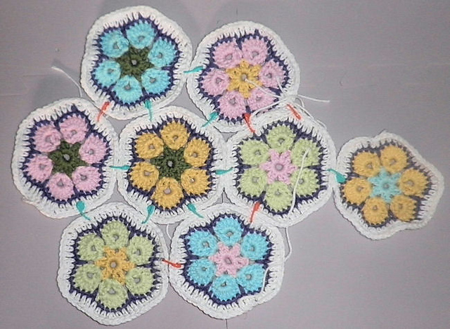African Flower Motif