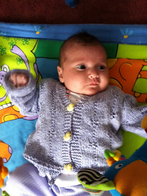 Cardigan with Round or V Neck