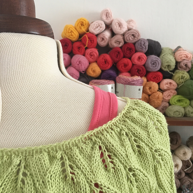 Ravelry: Top of the Leaves pattern by Fille Wegler