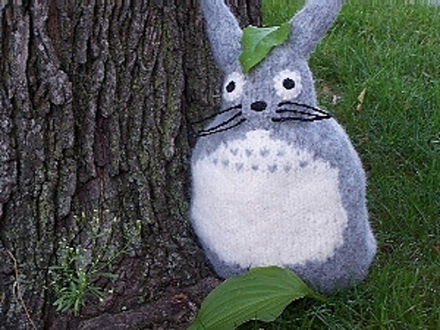 Knitted Totoro