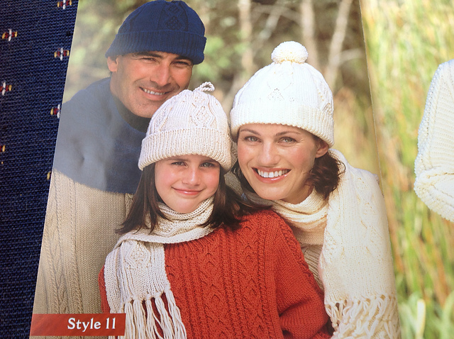 11. Family Aran Hat and Scarf