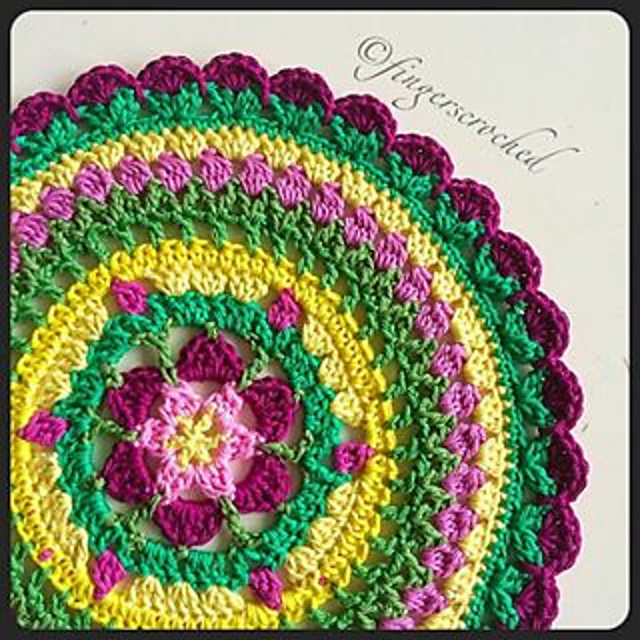 Sunny Garden Mandala