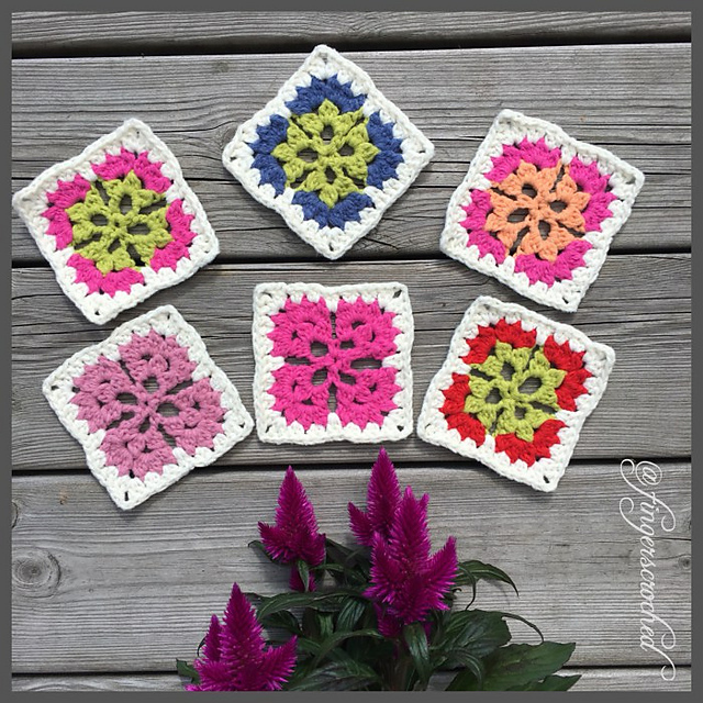 Pick A Flower Square