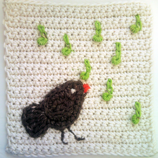 Songbird blanket square