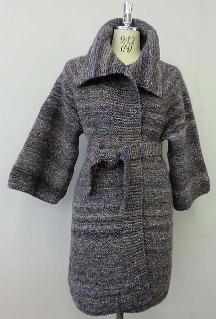 BR-10311 Rooftop Collar Coatknit