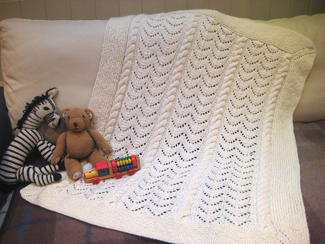 Pebble Beach Baby Blanket