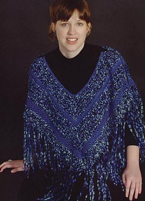 Blue Moon Poncho