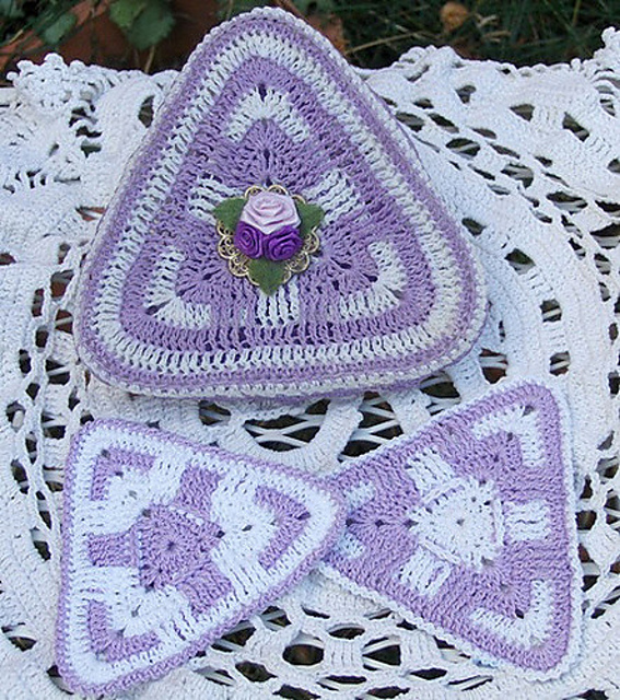 Triangle Trinket Box & Coasters