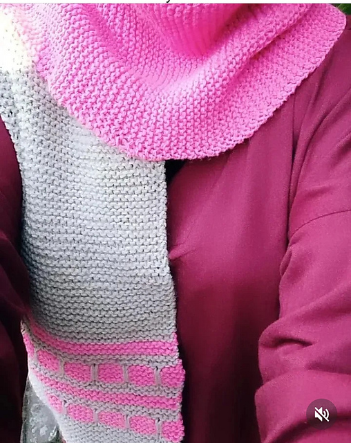 Simple Two Colors Scarf