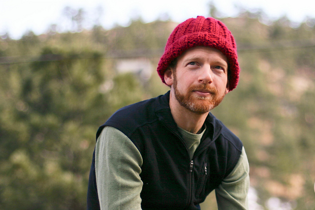a ribbed hat for harrison
