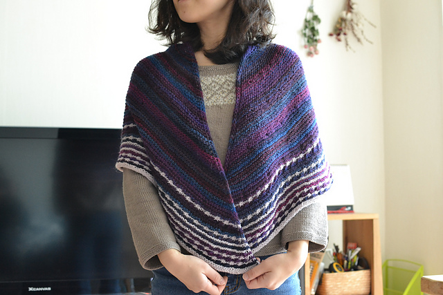 Flower Way Shawl