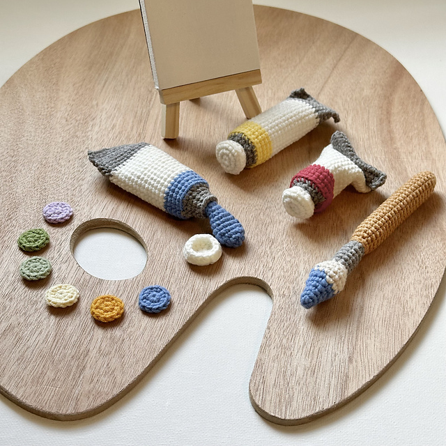 Paint Tube Amigurumi