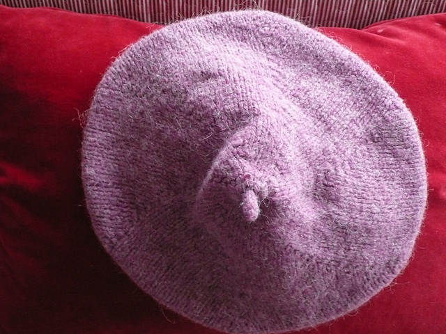 One Skein Beret - Two Ways: Slouchy or Felted