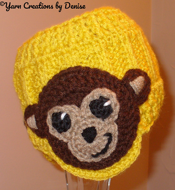 Child Character Headband - Monkey