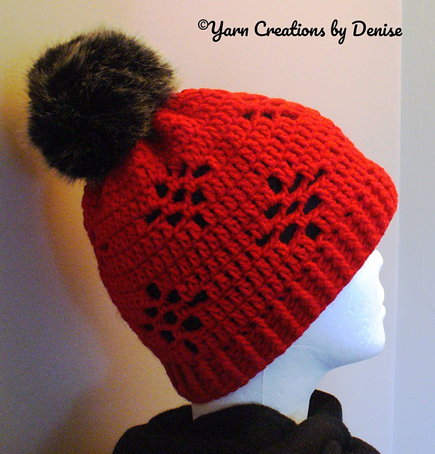 Viola Spider Stitch Hat - 2 Versions