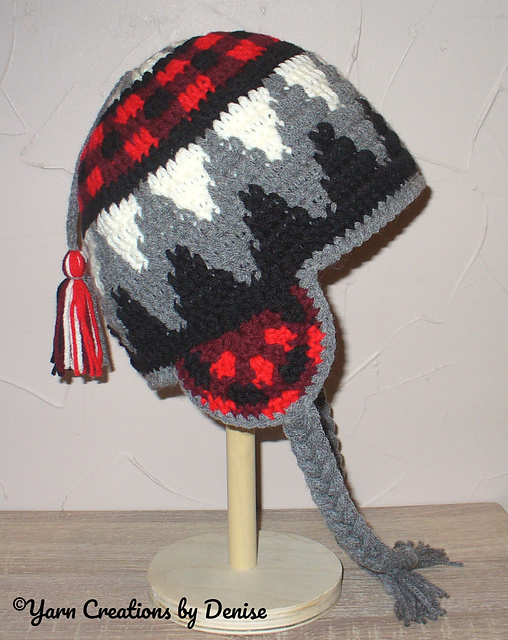 NORCAN Tapestry- Plaid Hat