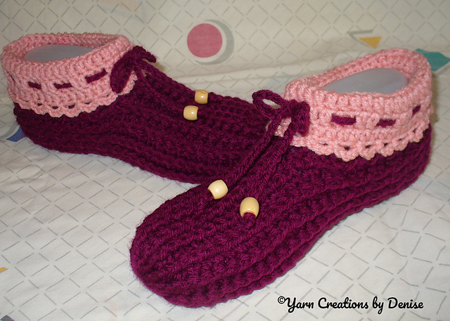Twisted Ribbed Slippers