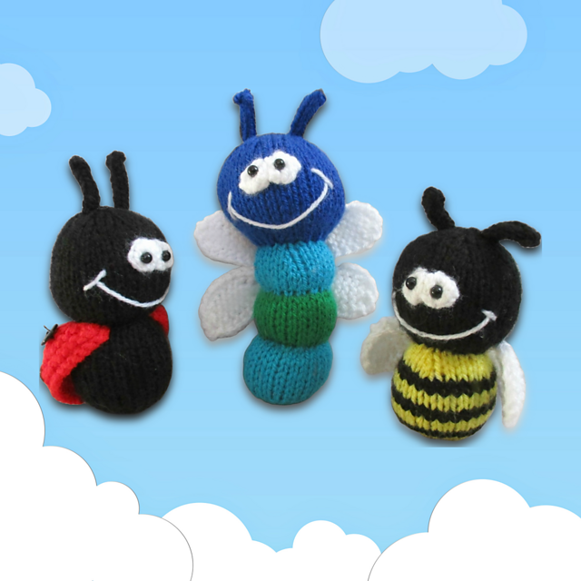 Ravelry: Dinky Bugs pattern by Amanda Berry