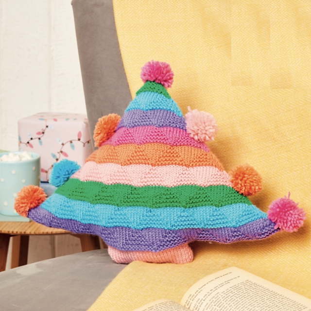 Festive Pride Tree Cushion