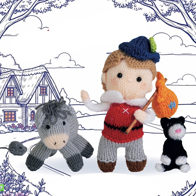 Dick Whittington Panto Dolls