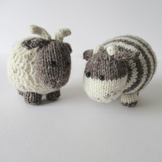 Bramble Goat and Chestnut Cow
