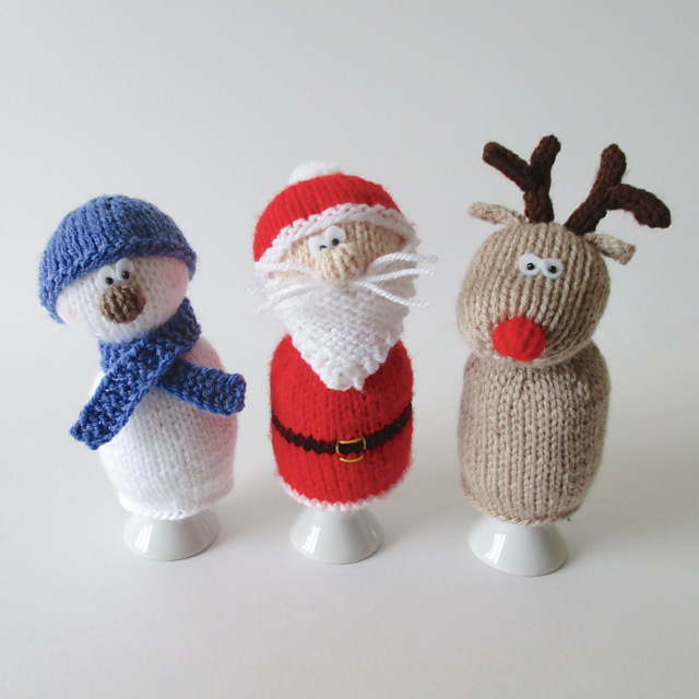 Festive Egg Cosies