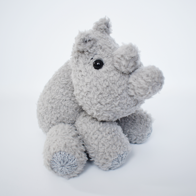 Cuddly Rhino Toy