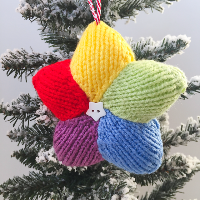 Rainbow Festive Star