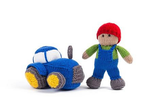 Tractor and Farmer