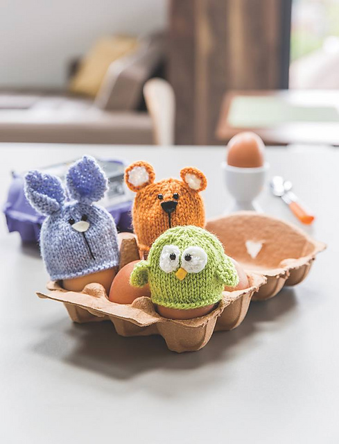 Forest Animals Egg Cosies