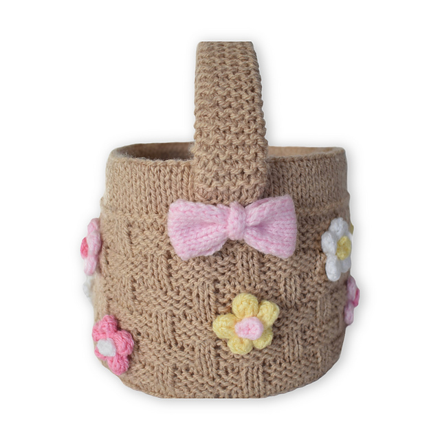 Round Easter Basket