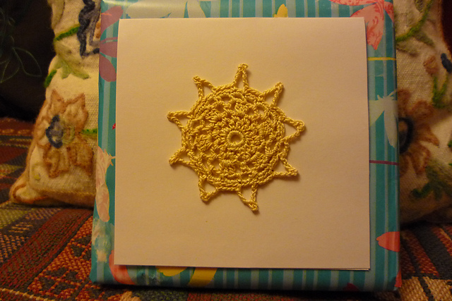 Lace Greeting Card Tutorial