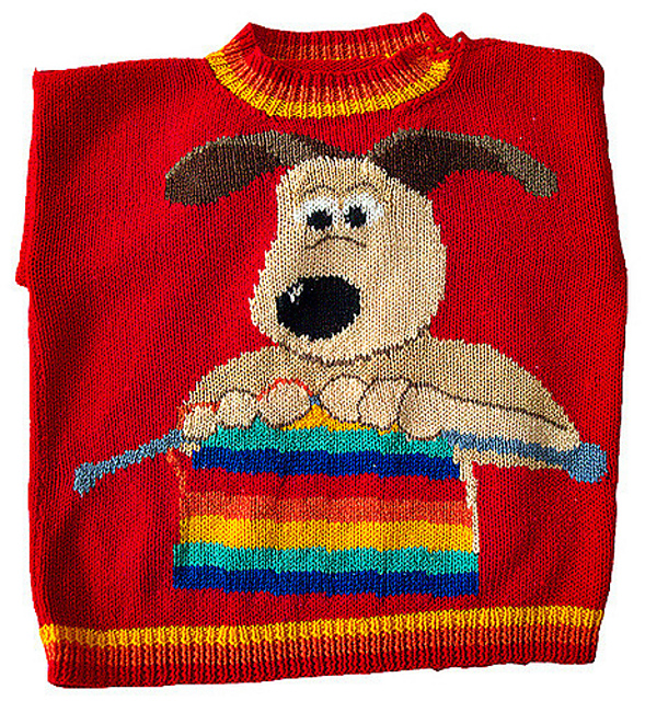 Live and Kicking Gromit Sweater