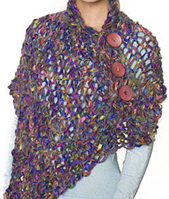 Buttoned-up Wrap