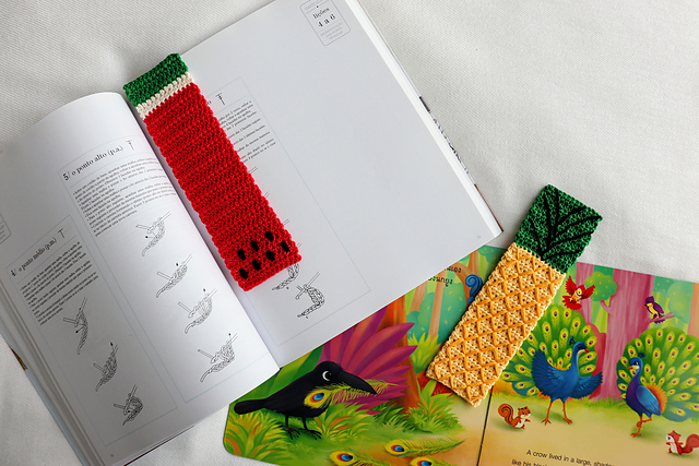Tropical Bookmark Set