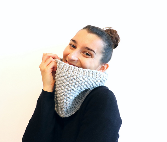 Easy Seed Cowl