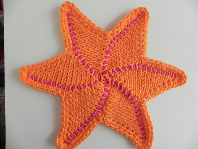 Tunisian Knit Star